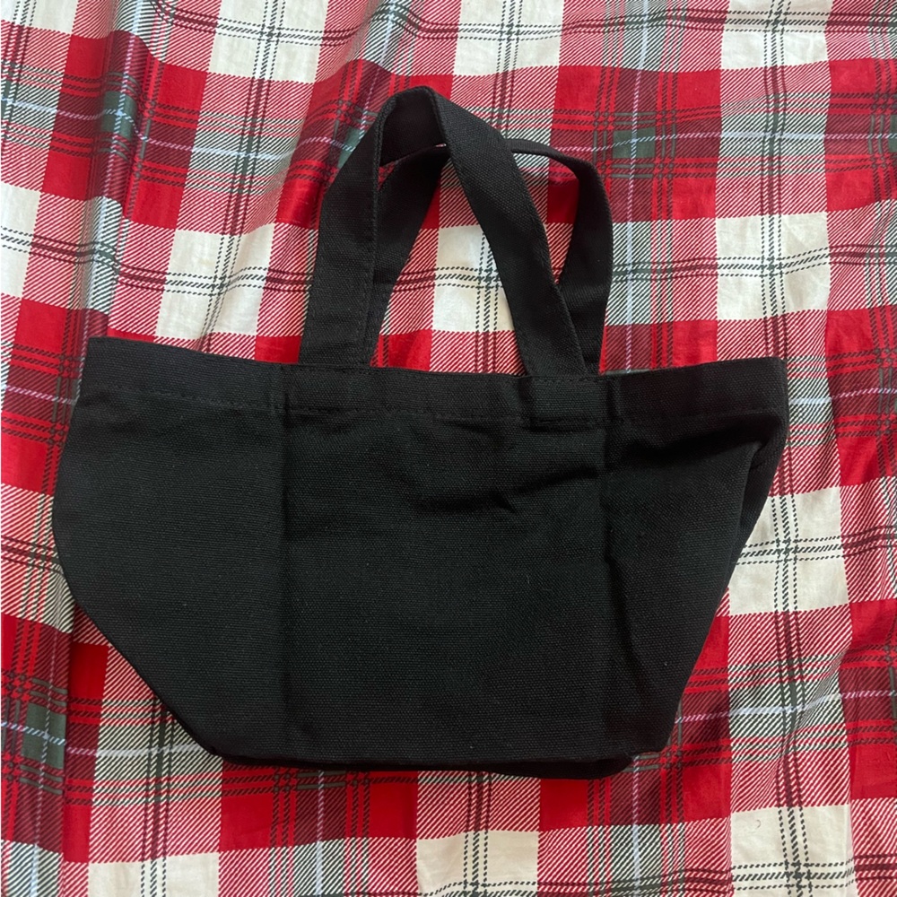 New PRADA Cosmetic Canvas Tote Bag Logo in Black GWP - Picture 9 of 9